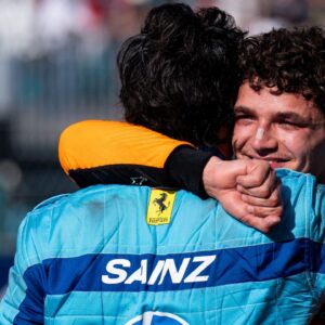 Carlos Sainz Makes Fortune Favors the Brave Argument for Lando Norris Who Was Assisted by Safety Car to the Win