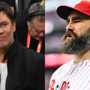 Promising It Won’t Be Like Tom Brady’s Roast, Jason Kelce Invites Hecklers to Talk Him Down