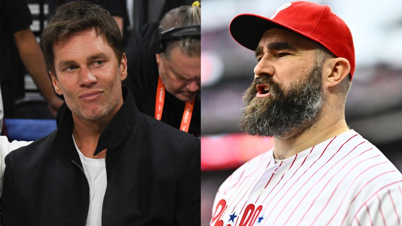 Promising It Won’t Be Like Tom Brady’s Roast, Jason Kelce Invites Hecklers to Talk Him Down