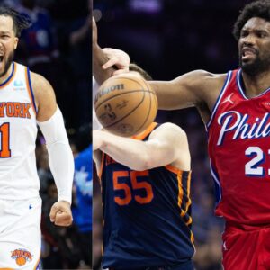 Joel Embiid Likes 3-Year-Old Tweet Involving Stephen Curry Similar to Jalen Brunson’s Shooting Foul