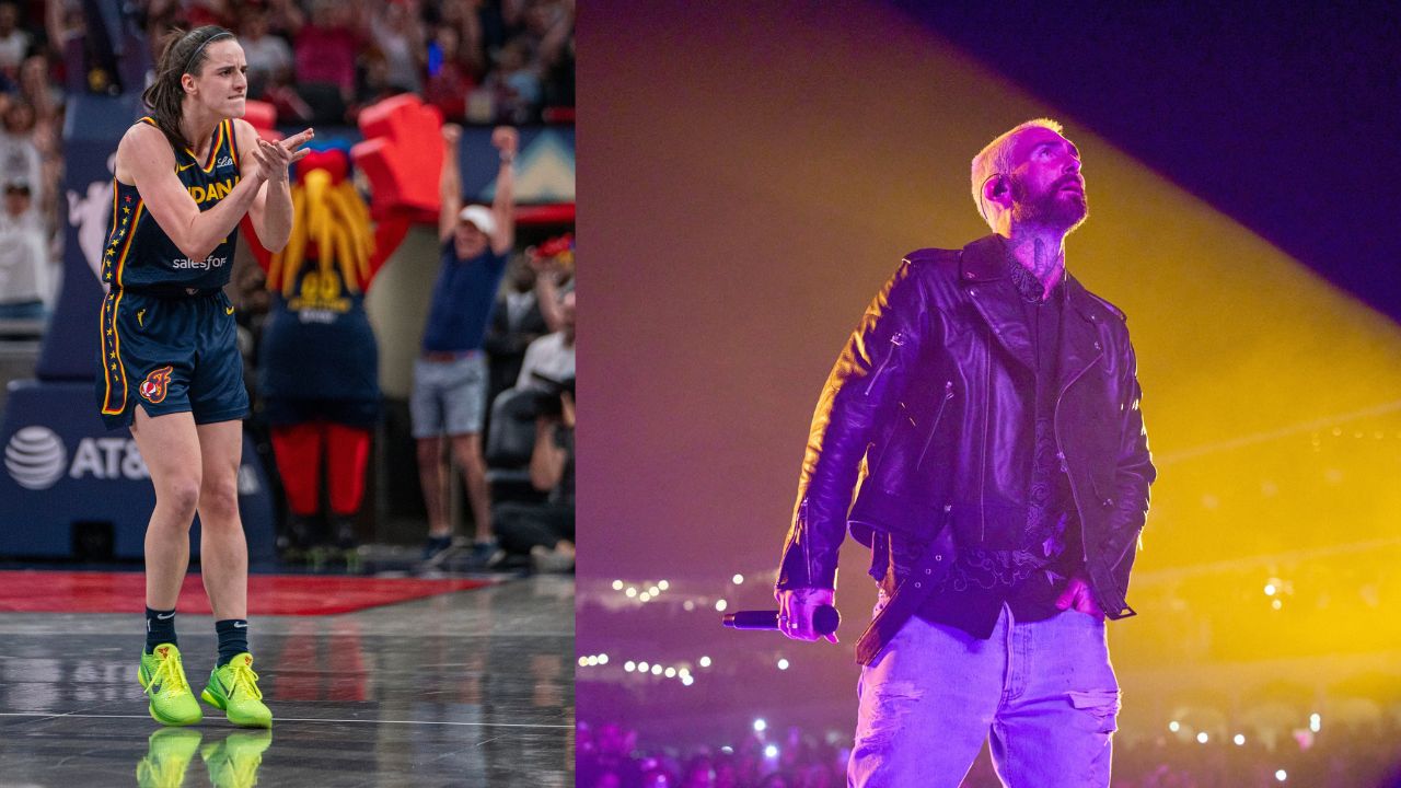 “This Was a Hard F— Jersey to Get”: Adam Levine Rocks Caitlin Clark Jersey at Maroon 5 Concert