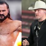 Forgetting His Torn Hip Flexor, Pat McAfee Mounts WWE Announcer Table for Drew McIntyre