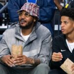 Carmelo Anthony Defends Son Kiyan's Shooting From Nate Robinson's Comments