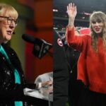 Fans Left In Disbelief After Resurfaced Video Shows Travis Kelce’s Mother Donna Being Taller Than Taylor Swift