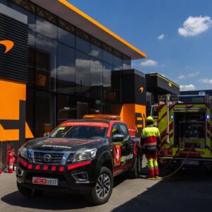 Fire Struck McLaren F1 Team Won’t Have a Hospitality Suite at the Austrian GP