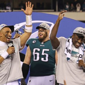 Lane Johnson Reveals Jalen Hurts Has “Gone Out Of His Way” To Connect With Teammates