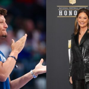 Patrick Mahomes and Randi Mahomes