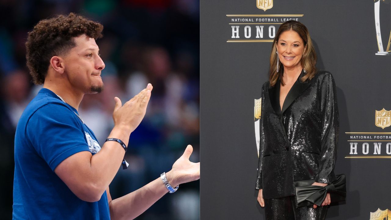 Patrick Mahomes and Randi Mahomes