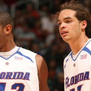 Al Horford and Joakim Noah