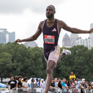 World Champion Jereem Richards Secures 200M Victory at the Racers Grand Prix