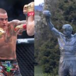 Dustin Poirier Hailed as 'Rocky Balboa' by Team Khabib Member for UFC 302 Display