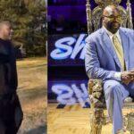 Shaquille O'Neal Unearths Old Clip of Himself Flexing After Draining a 3 at His Home While off the Court
