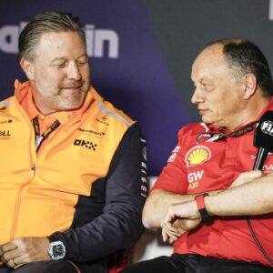 Zak Brown’s Hot Take on Fred Vasseur Amid Fierce Rivalry Garners Damon Hill’s Support