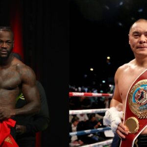 ‘No Way Deontay Wilder Wins This’: Fans Fear Zhilei Zhang's Knockout Power Amidst Nearly 70lbs Weight Difference