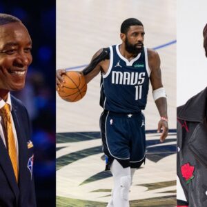 Isaiah Thomas. Kyrie Irving and Shetellia Riley Irving