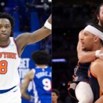 Jalen Brunson Hilariously Celebrates OG Anunoby’s $212.5M Contract, Josh Hart Chimes In