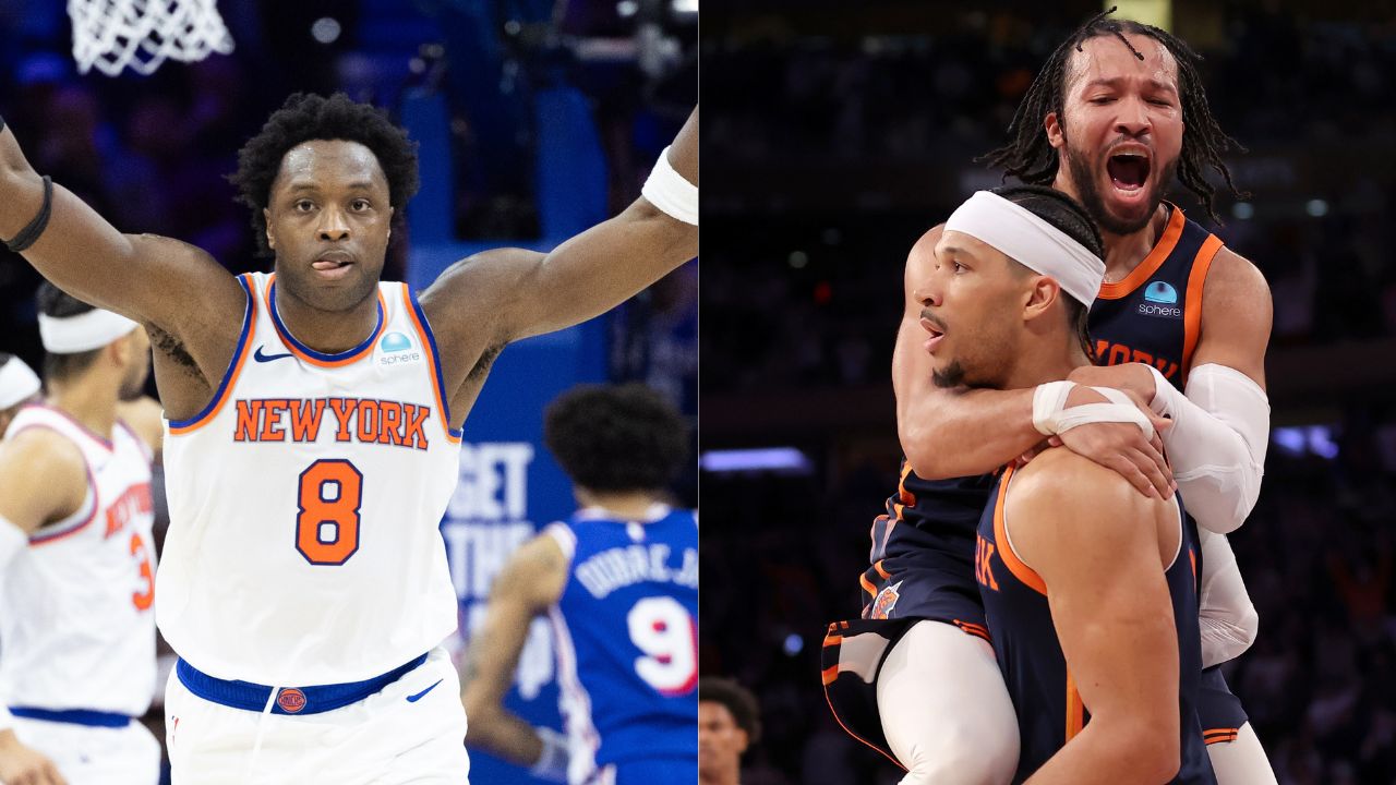 Jalen Brunson Hilariously Celebrates OG Anunoby’s $212.5M Contract, Josh Hart Chimes In