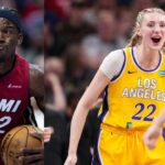 Jimmy Butler Shows Up to Sparks Game in a Cameron Brink Jersey Days After Rookie’s Viral Video