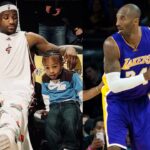 4 Y/O Bronny James Marveling at LeBron James Playing Against Kobe Bryant Resurfaces Post Lakers Draft