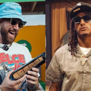 WATCH: Travis Kelce Joins Isiah Pacheco During a Crazy Moment From His Teammate’s Wedding