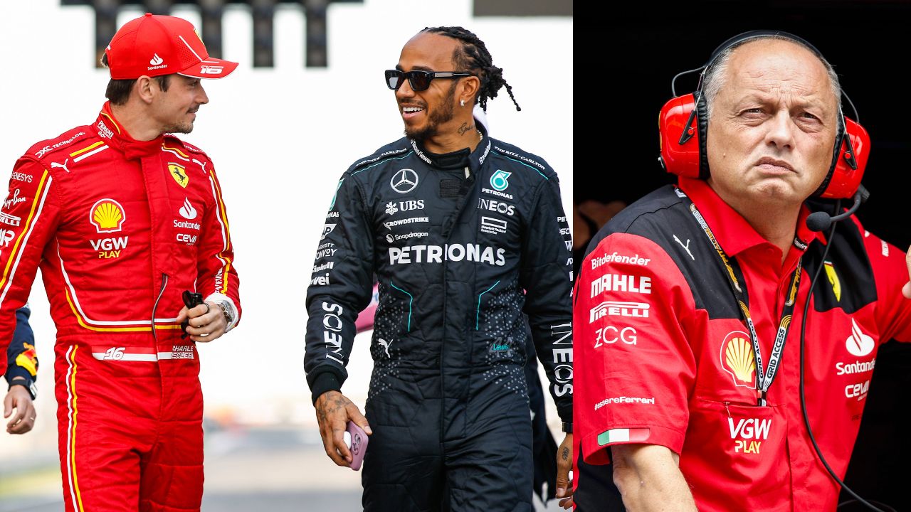 Fred Vasseur Is "Disappointed" with Charles Leclerc For Not Beating Lewis Hamilton
