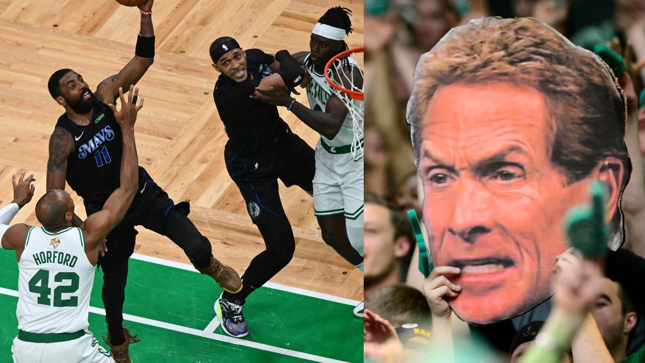 “Kyrie Really Let Luka Down Tonight”: Skip Bayless Calls Out Uncle Drew Following Mavericks’ 18-Point Game 1 Loss