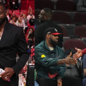 Dwyane Wade Congratulates Bronny And LeBron James On 'One Of The Dopest Moments' In NBA History