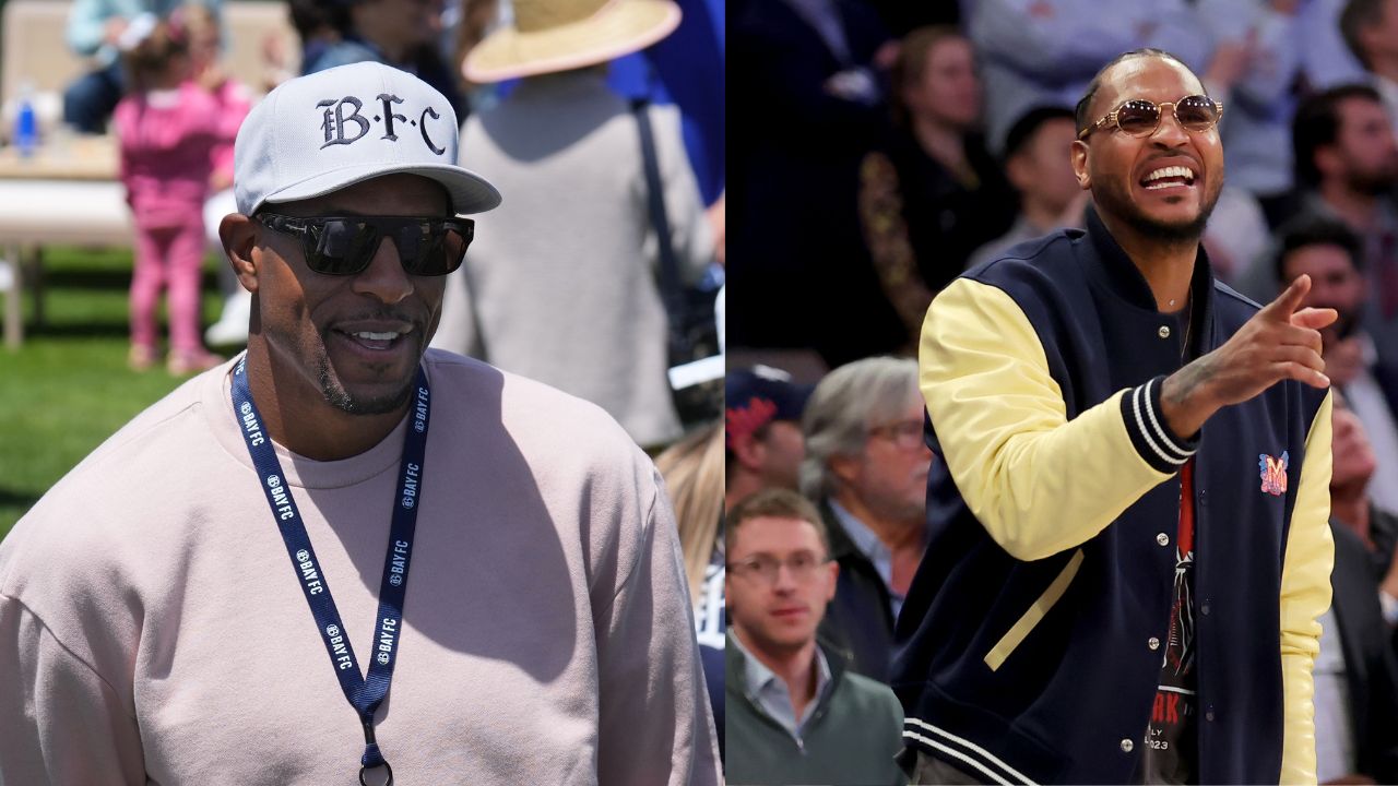 Andre Iguodala and Carmelo Anthony