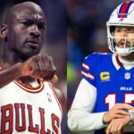 Josh Allen Makes a Special Request to Michael Jordan After Starring in a Commercial Narrated by the NBA GOAT