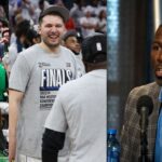 Kevin Garnett Livid At Michael Finley Taking Luka Doncic's Beer After WCF Victory