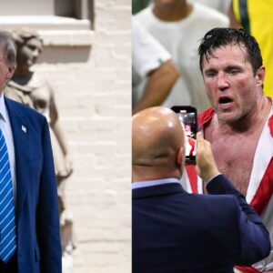 Chael Sonnen Reveals Donald Trump Sits Through Entire UFC Event Unlike Other A-List Celebrities