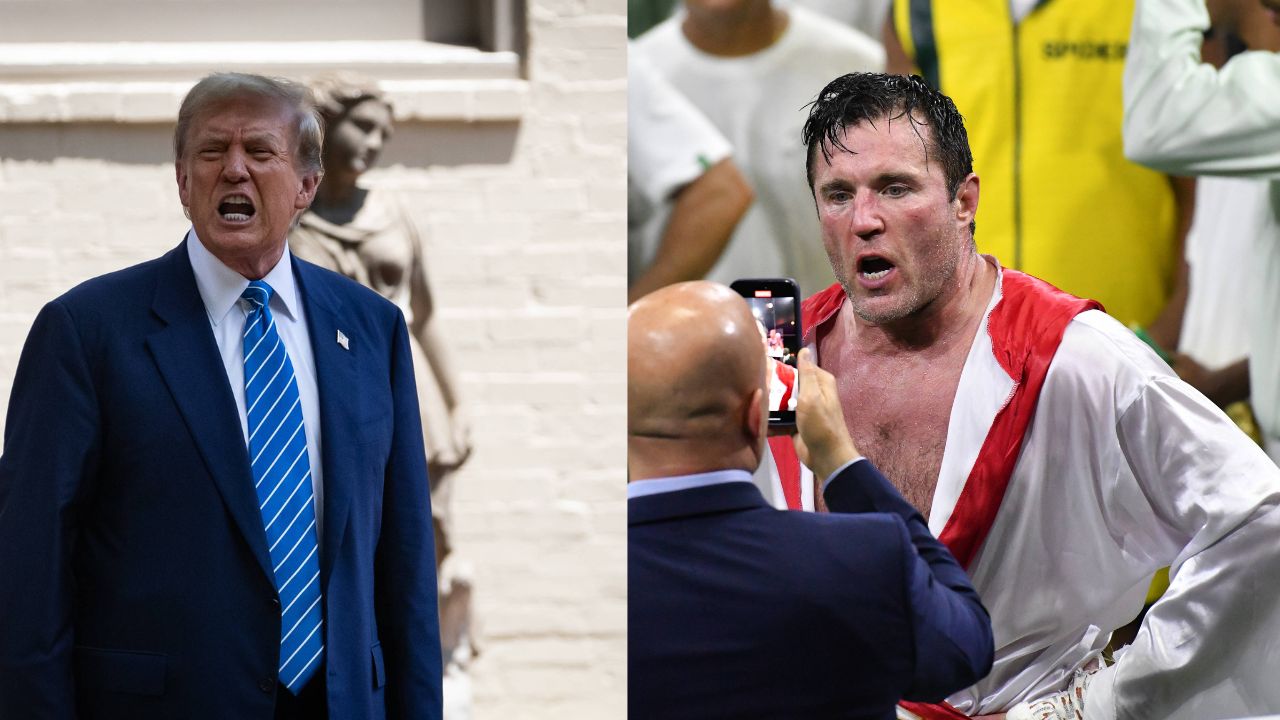 Chael Sonnen Reveals Donald Trump Sits Through Entire UFC Event Unlike Other A-List Celebrities
