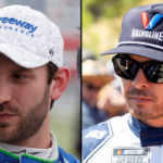 Daniel Suarez and Kyle Larson.