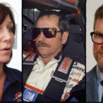 Kelley Earnhardt, Dale Earnhardt Sr. and Dale Earnhardt Jr.