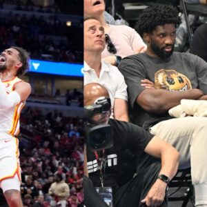 “Troel at It’s Finest”: Trae Young Can't Help But Laugh at Joel Embiid’s Attempt at Tampering