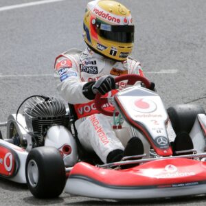 When F1 Rookie Lewis Hamilton Crashed a Go-Kart in Streets of London