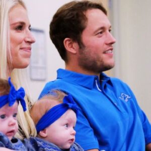 Matthew Stafford Answers What's the "Scariest Thing" About Raising Four Daughters