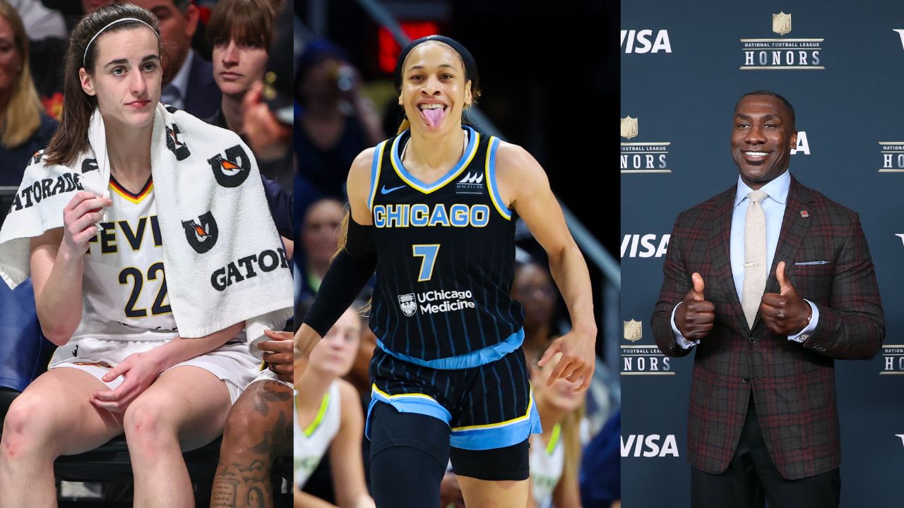 Shannon Sharpe Goes at Chennedy Carter For Going at Caitlin Clark Online Rather Than Post-Game