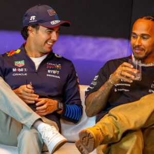 "Depends On Who He is Avoiding": Lewis Hamilton and Sergio Perez Give Their Take on Fernando Alonso's Superstition