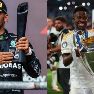 Lewis Hamilton Joins Vinicius Jr. In Celebrating Real Madrid’s Historic UCL Triumph
