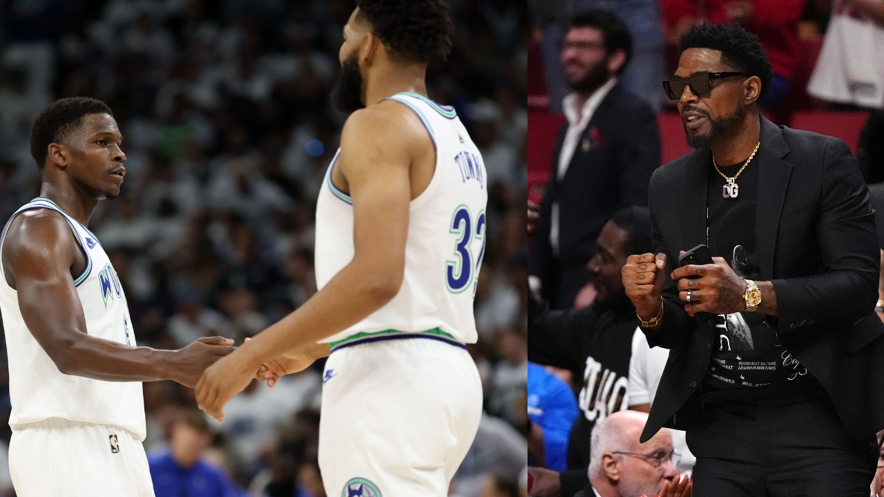 Anthony Edwards and Co. Will Reach the NBA Finals if Karl-Anthony Towns Does His Part Says Heat Legend