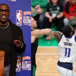 Shannon Sharpe Believes The Mavericks Will Get Swept If Kyrie Irving Doesn't Find His Rhythm