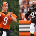 Joe Burrow and Malik Jackson