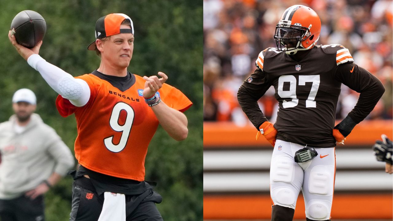 Joe Burrow and Malik Jackson