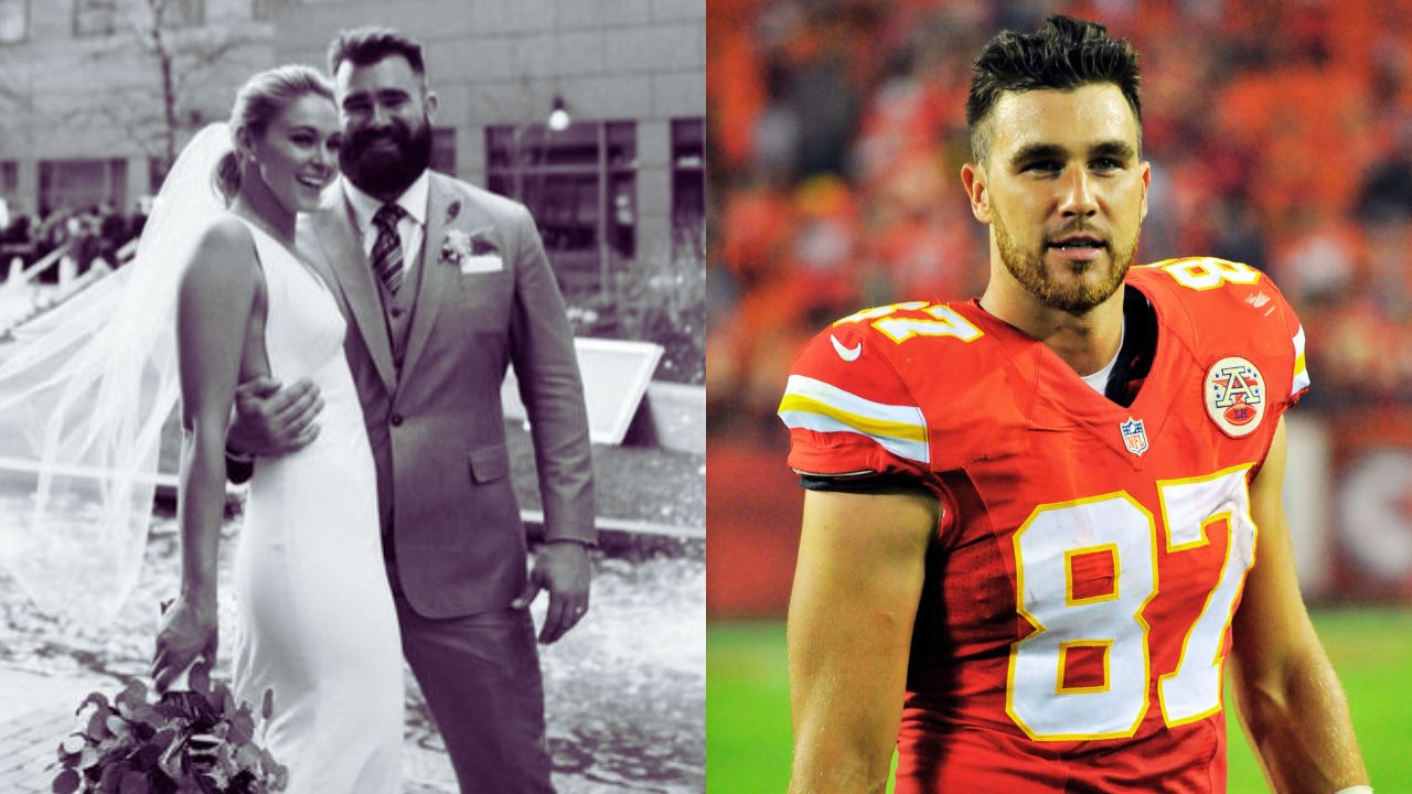 Kylie Kelce Reveals How Travis and Jason's Podcast “Cracked Her Up”