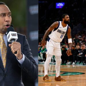 Stephen A. Smith Blames Luka Doncic For Messing Up Kyrie Irving's Game