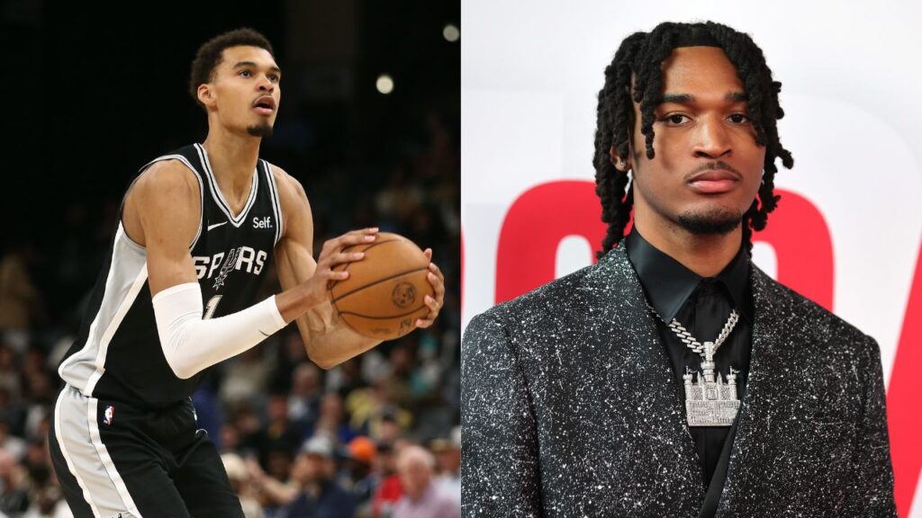 Victor Wembanyama (Left) and Stephon Castle (Right)