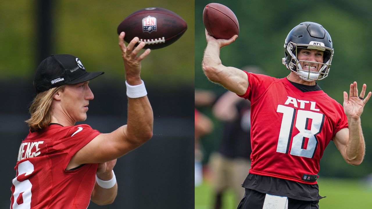 Trevor Lawrence and Kirk Cousins