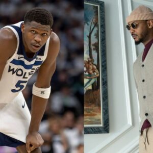 Carmelo Anthony Refuses to Give Anthony Edwards ‘Best Player’ Tag, Describes What’s Missing