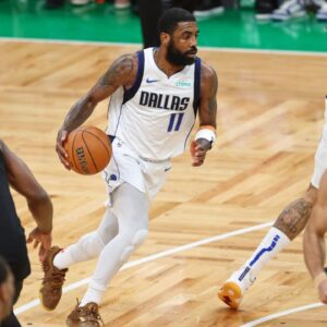 Kyrie Irving 'Warns' Celtics Fans About the Mavericks Returning to TD Garden for Game 5